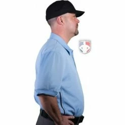 Smitty Umpire Smitty Vertical Stripe Umpire Shirt - Polo Blue 13 Smitty Umpire Smitty Vertical Stripe Umpire Shirt - Polo Blue -Cheap Bats Store S310 PB Right