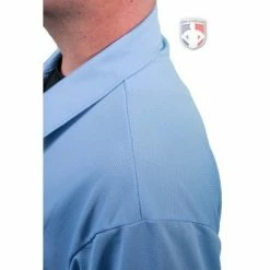 Smitty Umpire Smitty Vertical Stripe Umpire Shirt - Polo Blue 17 Smitty Umpire Smitty Vertical Stripe Umpire Shirt - Polo Blue -Cheap Bats Store S310 PB Shoulder