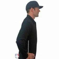 Smitty Umpire Smitty Long Sleeve Vertical Stripe Umpire Shirt 21 Smitty Umpire Smitty Long Sleeve Vertical Stripe Umpire Shirt -Cheap Bats Store S311 BK Right Side