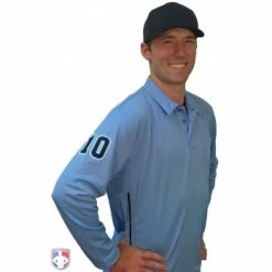 Smitty Umpire Smitty Long Sleeve Vertical Stripe Umpire Shirt 34 Smitty Umpire Smitty Long Sleeve Vertical Stripe Umpire Shirt -Cheap Bats Store S311 PB with N3 SUB BPBW