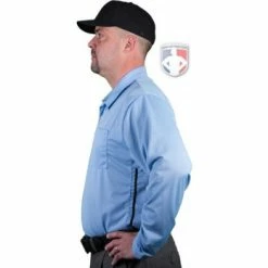 Smitty Umpire Smitty Long Sleeve Vertical Stripe Umpire Shirt 26 Smitty Umpire Smitty Long Sleeve Vertical Stripe Umpire Shirt -Cheap Bats Store S311 PB Left