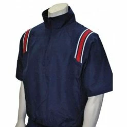 Smitty Umpire Smitty Traditional Half-Zip Short Sleeve Umpire Jacket - Navy And Red 9 Smitty Umpire Smitty Traditional Half-Zip Short Sleeve Umpire Jacket - Navy And Red -Cheap Bats Store S324 N R W Smitty Traditonal Half Zip Short Sleeve Umpire Jacket Navy and Red 1