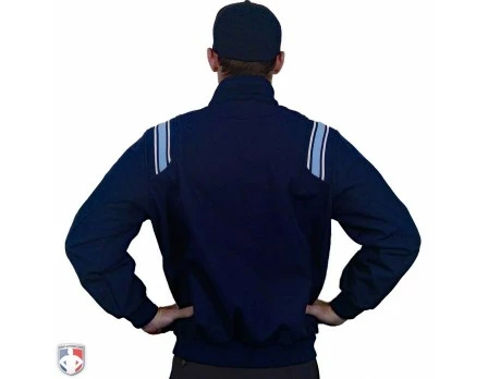 Smitty Umpire Smitty Major League Style Fleece Lined Umpire Jacket - Navy And Polo Blue 4 Smitty Umpire Smitty Major League Style Fleece Lined Umpire Jacket - Navy And Polo Blue - Image 2