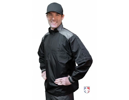 Smitty Umpire Smitty Major League Replica Convertible Umpire Jacket - Black With Charcoal Grey 11 Smitty Umpire Smitty Major League Replica Convertible Umpire Jacket - Black With Charcoal Grey - Image 9