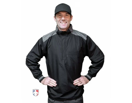 Smitty Umpire Smitty Major League Replica Convertible Umpire Jacket - Black With Charcoal Grey 3 Smitty Umpire Smitty Major League Replica Convertible Umpire Jacket - Black With Charcoal Grey