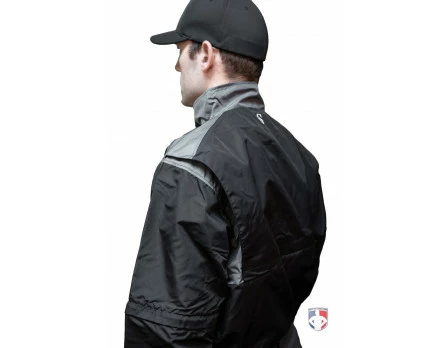 Smitty Umpire Smitty Major League Replica Convertible Umpire Jacket - Black With Charcoal Grey 5 Smitty Umpire Smitty Major League Replica Convertible Umpire Jacket - Black With Charcoal Grey - Image 3