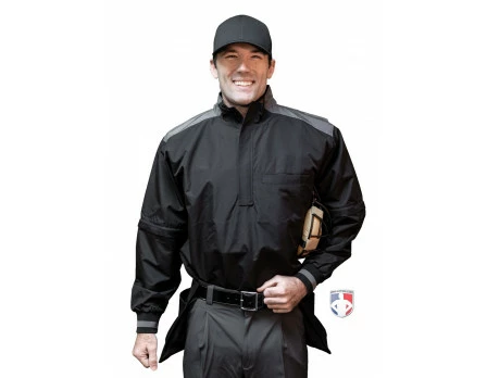 Smitty Umpire Smitty Major League Replica Convertible Umpire Jacket - Black With Charcoal Grey 7 Smitty Umpire Smitty Major League Replica Convertible Umpire Jacket - Black With Charcoal Grey - Image 5