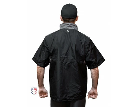 Smitty Umpire Smitty Major League Replica Convertible Umpire Jacket - Black With Charcoal Grey 10 Smitty Umpire Smitty Major League Replica Convertible Umpire Jacket - Black With Charcoal Grey - Image 8