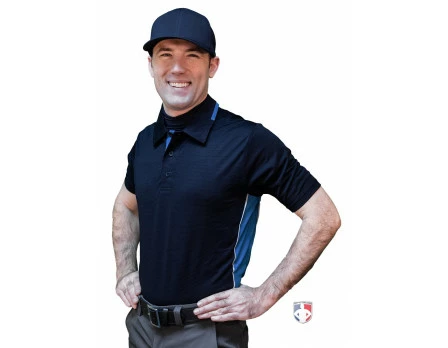 Smitty Umpire Smitty NCAA Softball Short Sleeve Body Flex Men's Umpire Shirt - Midnight Navy 3 Smitty Umpire Smitty NCAA Softball Short Sleeve Body Flex Men's Umpire Shirt - Midnight Navy