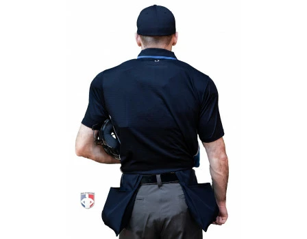 Smitty Umpire Smitty NCAA Softball Short Sleeve Body Flex Men's Umpire Shirt - Midnight Navy 6 Smitty Umpire Smitty NCAA Softball Short Sleeve Body Flex Men's Umpire Shirt - Midnight Navy - Image 4
