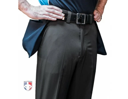 Smitty Umpire Smitty Performance Poly Spandex Charcoal Grey Flat Front Umpire Plate Pants With Expander Waistband 3 Smitty Umpire Smitty Performance Poly Spandex Charcoal Grey Flat Front Umpire Plate Pants With Expander Waistband
