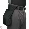 Smitty Umpire Smitty Deluxe XL Expandable Umpire Ball Bag 2 Smitty Umpire Smitty Deluxe XL Expandable Umpire Ball Bag -Cheap Bats Store S383 BK Smitty XL Deluxe Black Expandable Ball Bag Worn Side