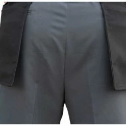 Smitty Umpire Smitty Performance Poly Spandex Charcoal Grey Plate Umpire Pants -Cheap Bats Store S392 SMITTY PERFORMANCE POLY SPANDEX CHARCOAL GREY PLATE UMPIRE PANTS BACK CLOSE UP