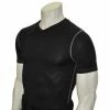 Smitty Officials Apparel Smitty Compression Fit V-Neck Short Sleeve T-Shirt 2 Smitty Officials Apparel Smitty Compression Fit V-Neck Short Sleeve T-Shirt -Cheap Bats Store S411 Smitty Black V Neck Compression Shirt