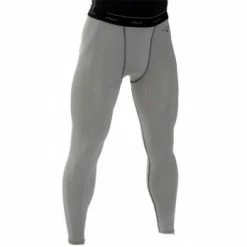 Smitty Umpire Smitty Grey Compression Tights With Cup Pocket