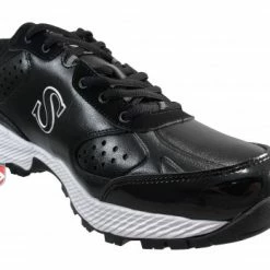 Smitty Umpire Smitty V2 Black & White Umpire / Referee Field Shoes -Cheap Bats Store SM FIELDv2 Smitty V2 Black White Umpire Referee Field Shoes angle inside wm