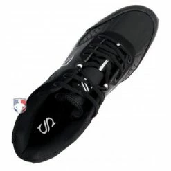 Smitty Umpire Smitty V2 Black & White Umpire / Referee Field Shoes -Cheap Bats Store SM FIELDv2 Smitty V2 Black White Umpire Referee Field Shoes top wm