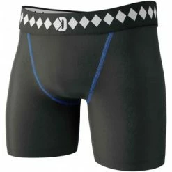 Diamond MMA Compression Shorts With Integrated Quad Strap Jock