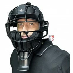 ALL-STAR Umpire Gear All-Star 4" Umpire Throat Guard -Cheap Bats Store TG3Y 4 All Star 4 Umpire Throat Guard worn