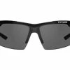 Tifosi Optics Tifosi Track Sunglasses - Gloss Black / Smoke -Cheap Bats Store TIF TRACK GB Tifosi Track Sunglasses Gloss Black Smoke Front View Straight On