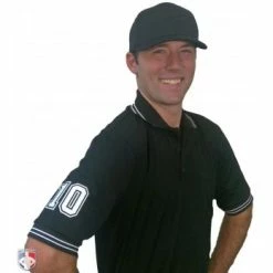Smitty Umpire Smitty Pro Knit Umpire Shirt - Black 11 Smitty Umpire Smitty Pro Knit Umpire Shirt - Black -Cheap Bats Store U126 BK with N3 SUB WBW