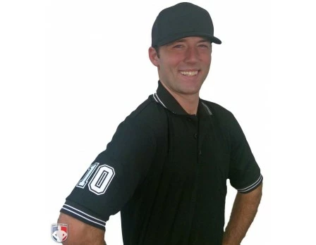 Smitty Umpire Smitty Pro Knit Umpire Shirt - Black 7 Smitty Umpire Smitty Pro Knit Umpire Shirt - Black - Image 5