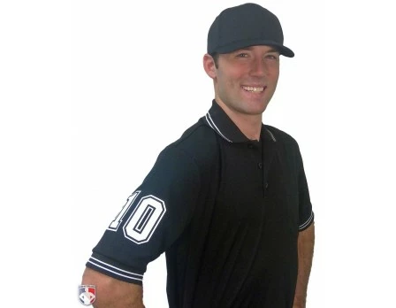 Smitty Umpire Smitty Pro Knit Umpire Shirt - Black 6 Smitty Umpire Smitty Pro Knit Umpire Shirt - Black - Image 4