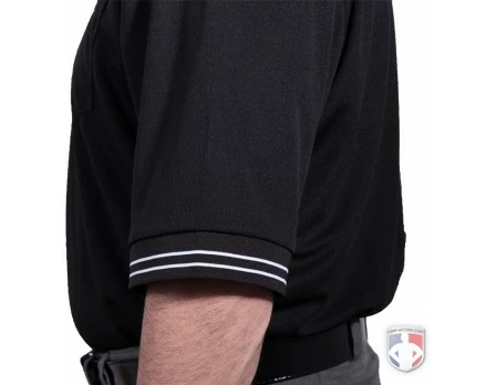 Smitty Umpire Smitty Pro Knit Umpire Shirt - Black 5 Smitty Umpire Smitty Pro Knit Umpire Shirt - Black - Image 3
