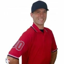 4" Red On Navy On White Precision-Cut Number -Cheap Bats Store U126 SC with N4 SUB RNW 2