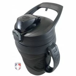 Under Armour Playmaker Half-Gallon Water Bottle 10 Under Armour Playmaker Half-Gallon Water Bottle -Cheap Bats Store UA SIDELINE BK Under Armour Playmaker Half Gallon Water Bottle lid closed