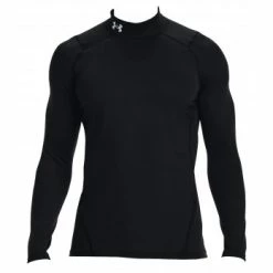 Under Armour V2 ColdGear Compression Long Sleeve Mock Shirt -Cheap Bats Store UACG MOCK2 BK Under Armour ColdGear Long Sleeve Fitted Mock Shirt