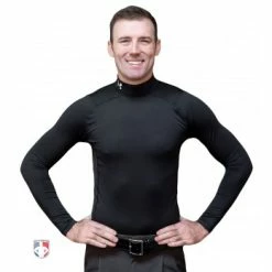 Under Armour V2 ColdGear Compression Long Sleeve Mock Shirt -Cheap Bats Store UACG MOCK2 BK Under Armour V2 ColdGear Compression Long Sleeve Mock Shirt Front