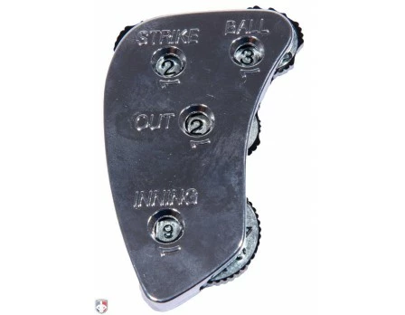 ALL-STAR Umpire Gear All-Star 4-Dial Die Cast Steel Umpire Indicator - 3/2/2 Count 3 ALL-STAR Umpire Gear All-Star 4-Dial Die Cast Steel Umpire Indicator - 3/2/2 Count
