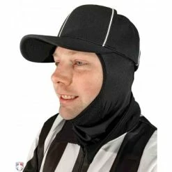 UMPLIFE Cold Weather Mask -Cheap Bats Store ULF CWM UMPLIFE Cold Weather Mask Worn Front Angled View Under Mouth Football