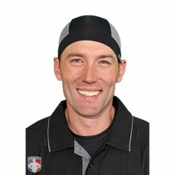 UMPLIFE Ice Cap -Cheap Bats Store ULF ICE CAP BK GY UMPLIFE Ice Cap Worn Front Black and Charcoal Grey 1