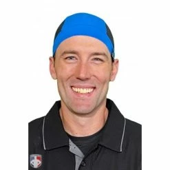 UMPLIFE Ice Cap -Cheap Bats Store ULF ICE CAP PB BK UMPLIFE Ice Cap Worn Front Powder Blue and Black