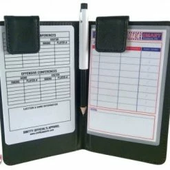 UMPLIFE Pro Grade Magnetic "Book" Style 6" Umpire Lineup Card Holder / Game Card Referee Wallet -Cheap Bats Store ULF PRO with Baseball Cards 2 2