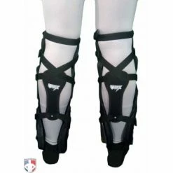 UMPLIFE Flex Umpire Shin Guard Harness -Cheap Bats Store ULF SGSTRAP UMPLIFE Flex Shin Guard Straps Worn Back View