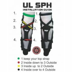 UMPLIFE Flex Umpire Shin Guard Harness -Cheap Bats Store ULF Shin Guard Strap instructions