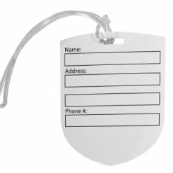 Ump Attire Shield Logo Luggage Tag -Cheap Bats Store UMP TAG Ump Attire Shield Logo Luggage Tag back