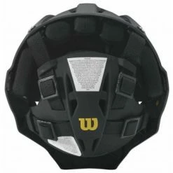 Wilson Umpire Gear Wilson MLB Pro Stock Titanium Umpire Helmet 15 Wilson Umpire Gear Wilson MLB Pro Stock Titanium Umpire Helmet -Cheap Bats Store WTA5800BL Wilson MLB Pro Stock Titanium Umpire Helmet Back View