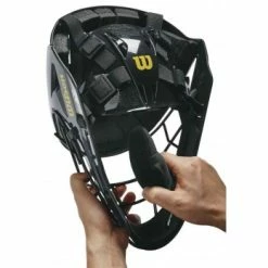 Wilson Umpire Gear Wilson MLB Pro Stock Titanium Umpire Helmet 16 Wilson Umpire Gear Wilson MLB Pro Stock Titanium Umpire Helmet -Cheap Bats Store WTA5800BL Wilson MLB Pro Stock Titanium Umpire Helmet Pad Removal