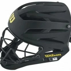 Wilson Umpire Gear Wilson MLB Pro Stock Titanium Umpire Helmet 14 Wilson Umpire Gear Wilson MLB Pro Stock Titanium Umpire Helmet -Cheap Bats Store WTA5800BL Wilson MLB Pro Stock Titanium Umpire Helmet Top View