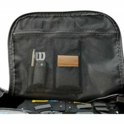 Wilson Umpire Gear Wilson V2 MLB 36" Umpire Equipment Bag On Wheels -Cheap Bats Store WTA9780BL Wilson Umpire Bag BL Interior Flap Pocket