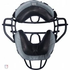 Wilson Umpire Gear Wilson MLB Black Dyna-Lite Aluminum Umpire Mask With Black And Grey Wrap Around -Cheap Bats Store WilsonBlackGrey Back