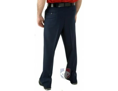 Smitty Umpire Smitty Navy Flat Front Volleyball Referee / Umpire Pants With Western-Cut Pockets 4 Smitty Umpire Smitty Navy Flat Front Volleyball Referee / Umpire Pants With Western-Cut Pockets - Image 2